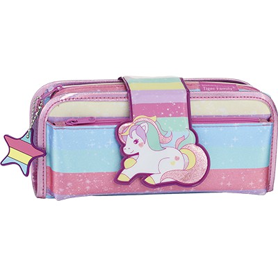 HỘP BÚT ĐỰNG ĐỒ DÙNG HỌC TẬP FUNTIME 2 TRONG 1 NGỰA MAGICAL PONY - CHÍNH HÃNG TIGER FAMILY