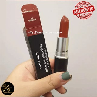 [CAM KẾT 💯] Son MAC Marrakesh 646 Màu đỏ nâu đất - Matte