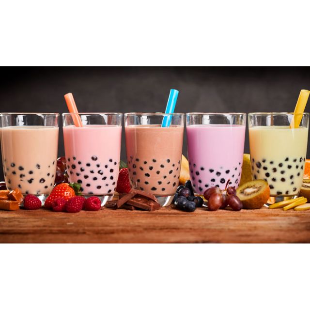 Bột vị pha trà sữa hương dâu 250g