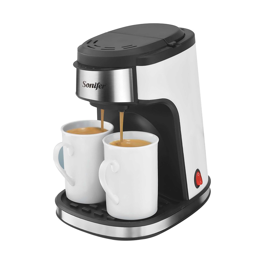 Máy Pha Ép Cà Phê Mini Tự Động Sonifer SF-3540, Máy Ép Pha Chế Cafe Espresso Cao Cấp