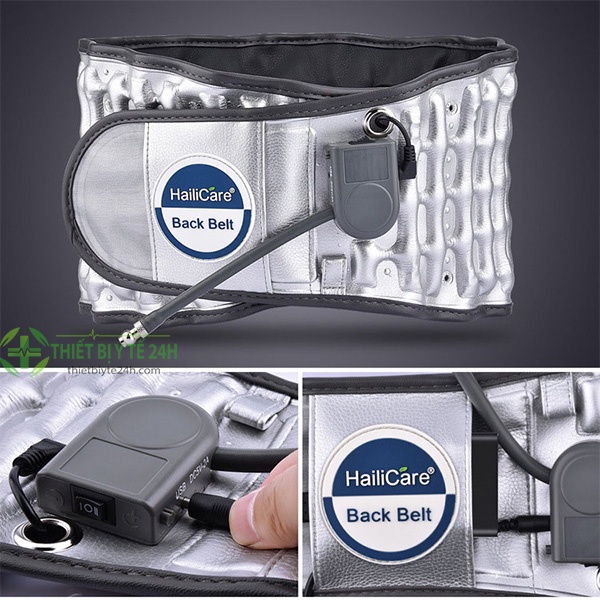 Đai Hơi Kéo Giãn Cột Sống, Đai Lưng Cột Sống, Hỗ Trợ Thoát Vị Đĩa Đệm Thoái Hóa Cột Sống Thắt Lưng
