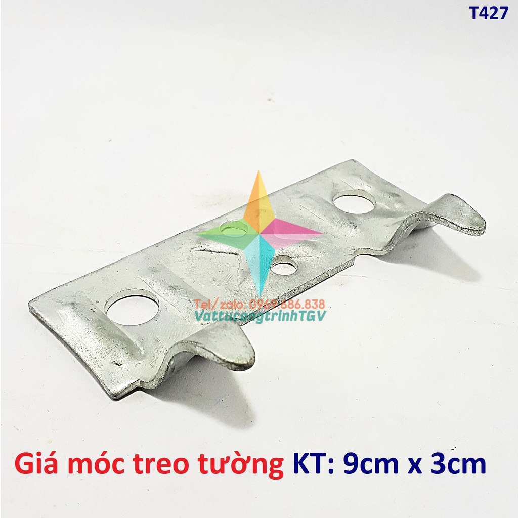 Giá móc treo KT 9 x 3 cm chất lượng cao