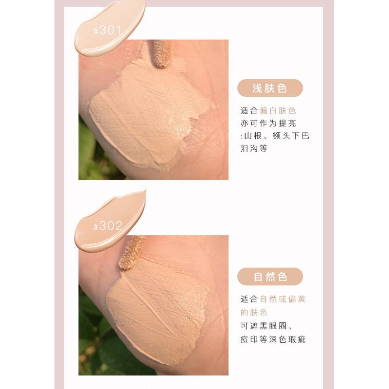 GOGO TALES - Che khuyết điểm 2 đầu Moisturizing Traceless Concealer