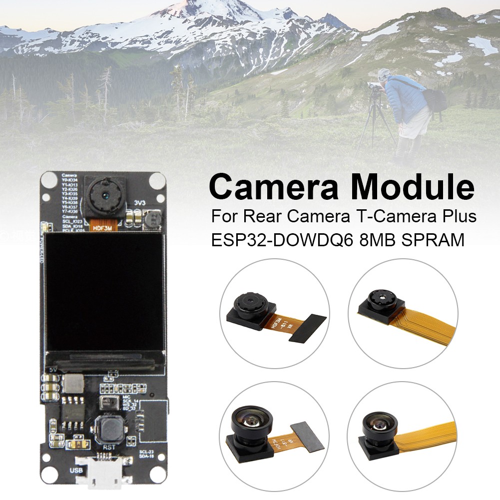 Mô-đun Máy Ảnh Pur Ov2640 T Camera Plus Esp32 Dowdq6 8mb Spram | BigBuy360 - bigbuy360.vn