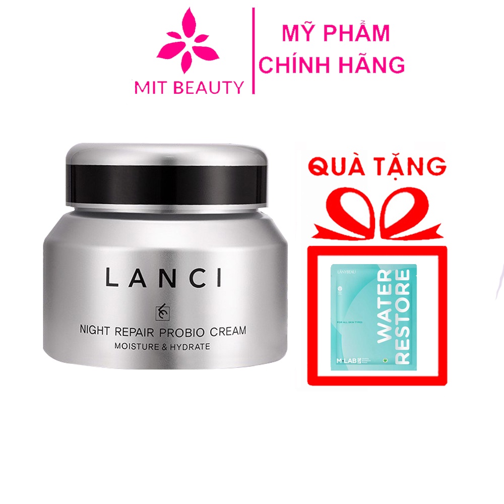 Kem Lanci Night Repair Probio Cream 50ml Mit Beauty dưỡng sáng chống lão hóa cho da