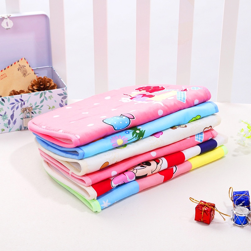 Thảm lót AMILA cotton thoáng khí chống thấm nước chống rò rỉ dành cho bé