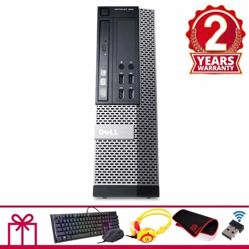 Máy tính Văn Phòng DELL OPTIPLEX 990 SFF (G640, Ram 4GB, HDD 1TB) + Quà Tặng - Hàng Nhập Khẩu | BigBuy360 - bigbuy360.vn