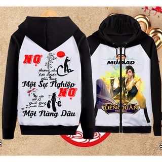 Áo khoác Liên Quân Mobile 1 thư pháp
