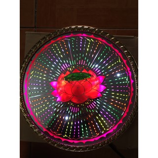 Đèn hào quang cơ- led thờ Phật, hào quang Tượng Phật Tam Thánh sử dụng đèn tiết