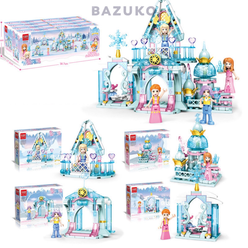 Đồ Chơi Lắp Ghép Lego Mô Hình Công Chúa Lâu Đài Cho Bé BAZUKO DC016