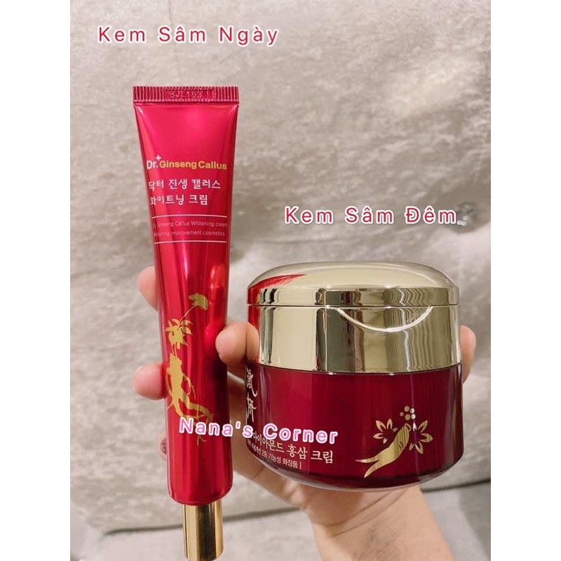 [Siêu Phẩm] Kem Duỡng Trắng Da Hồng Sâm Dr. Ginseng Callus Whitening Cream