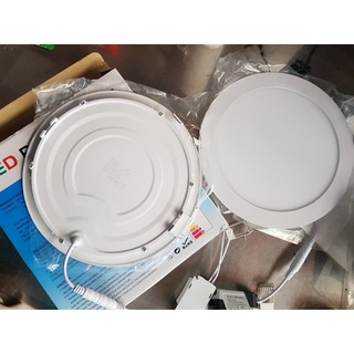 Đèn LED âm trần 18w Tròn Vuông