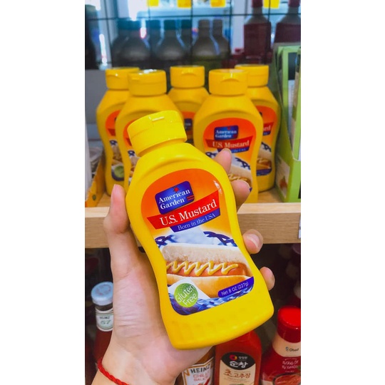 Mù Tạt Vàng American Garden 227g
