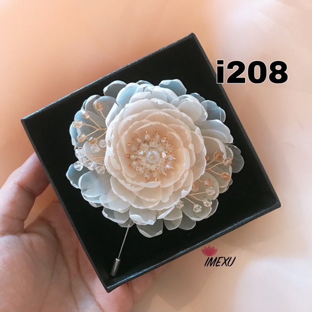 Cài áo mẫu đơn cao cấp i208
