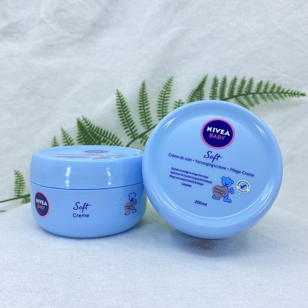 Kem dưỡng da Nivea Baby solf creme- Dành cho trẻ em từ sơ sinh Hàng Đức chuẩn