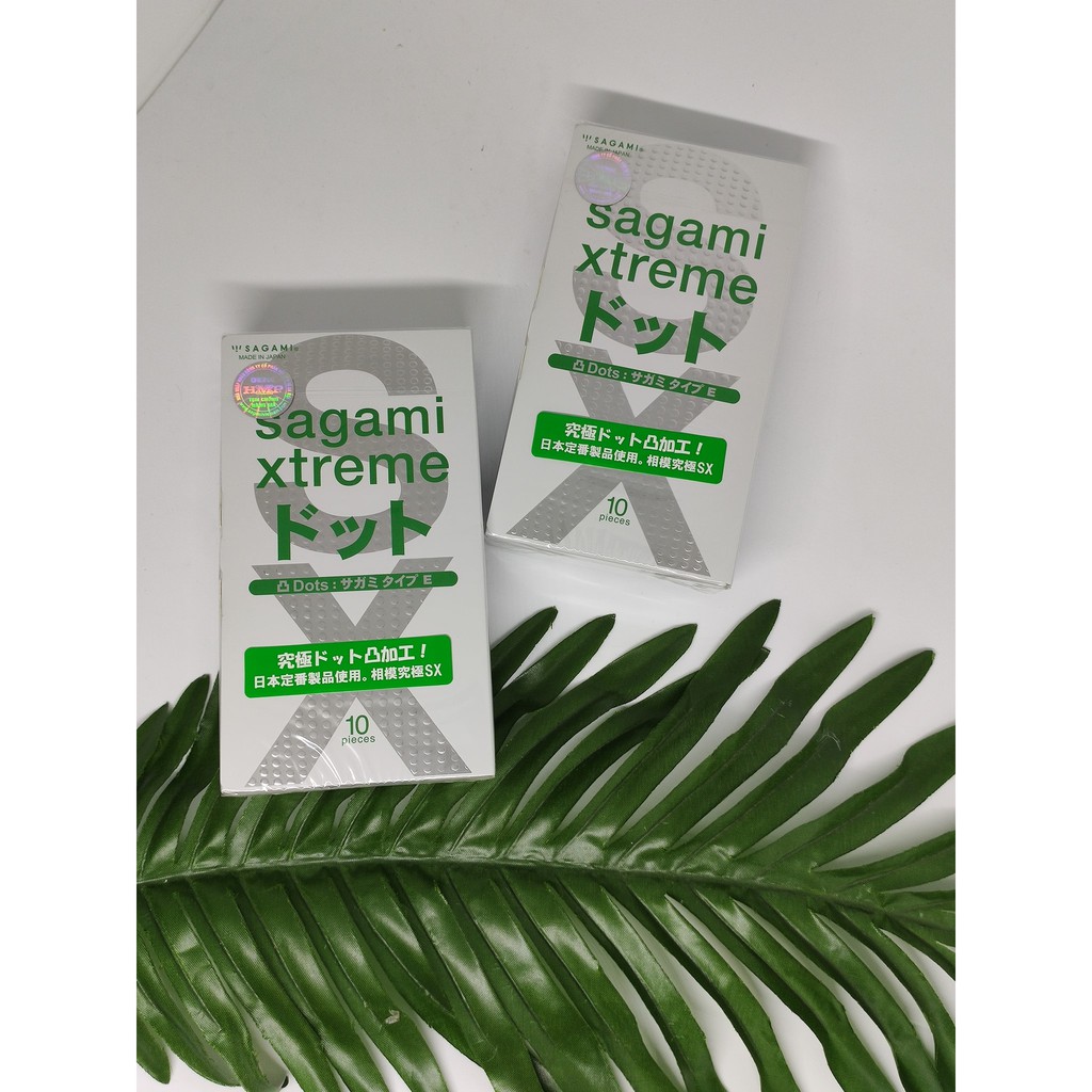 Bao cao suFreeshipSagami Extreme White Gân Gai Chính Hãng Xuất Xứ Nhật Bản Hộp 10c