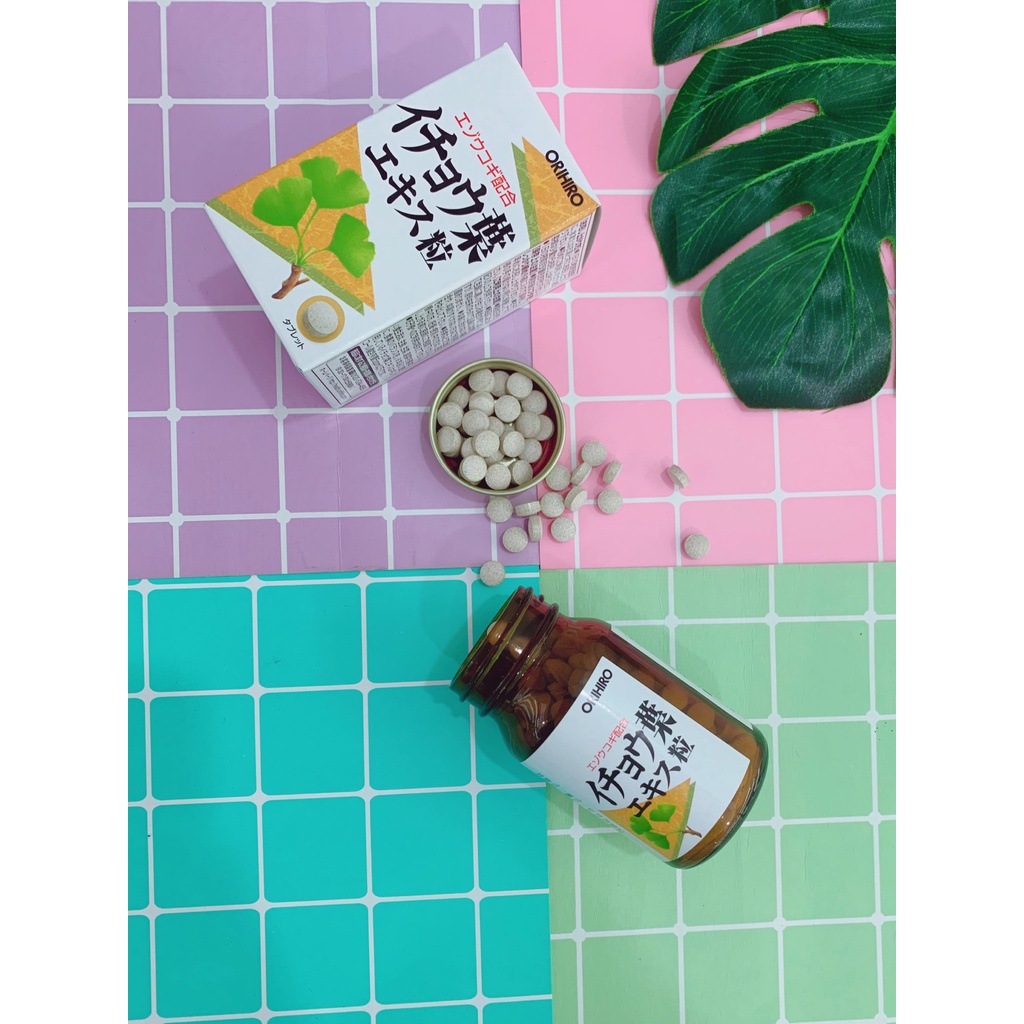 Viên Uống Bổ Não Orihiro Ginkgo Biloba 240 Viên