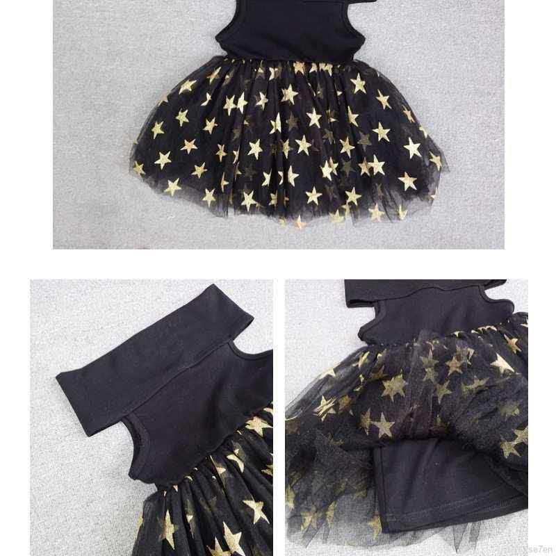 Đầm lưới xòe công chúa thiết kế trễ vai dễ thương cho bé gái