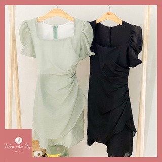 ĐẦM VẠT CHÉO NHÚN EO ♥️ [Ảnh thật 100%]