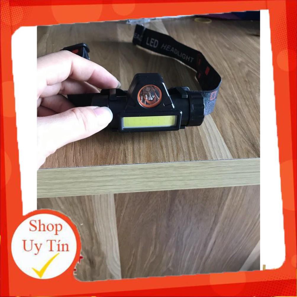 [Thanh Lý] Đèn Đội Đầu Mini Siêu Sáng, Đèn Pin Đội Đầu Mini Siêu Sáng 3in1 siêu tiết kiệm