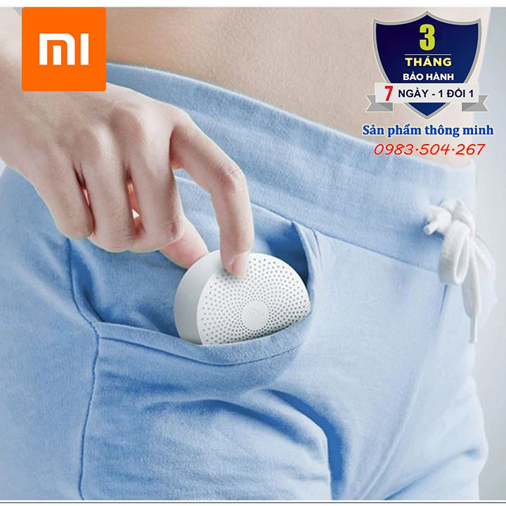 Loa Bluetooth mini Xiaomi Lite không dây - Nhỏ gọn- Âm thành lớn - Vỏ nhựa - Chính hãng