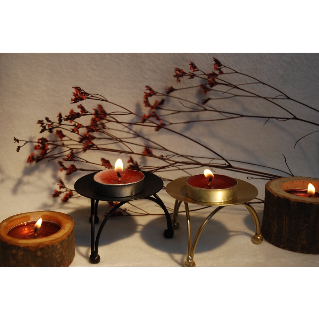 Đế nến dĩa chân cao