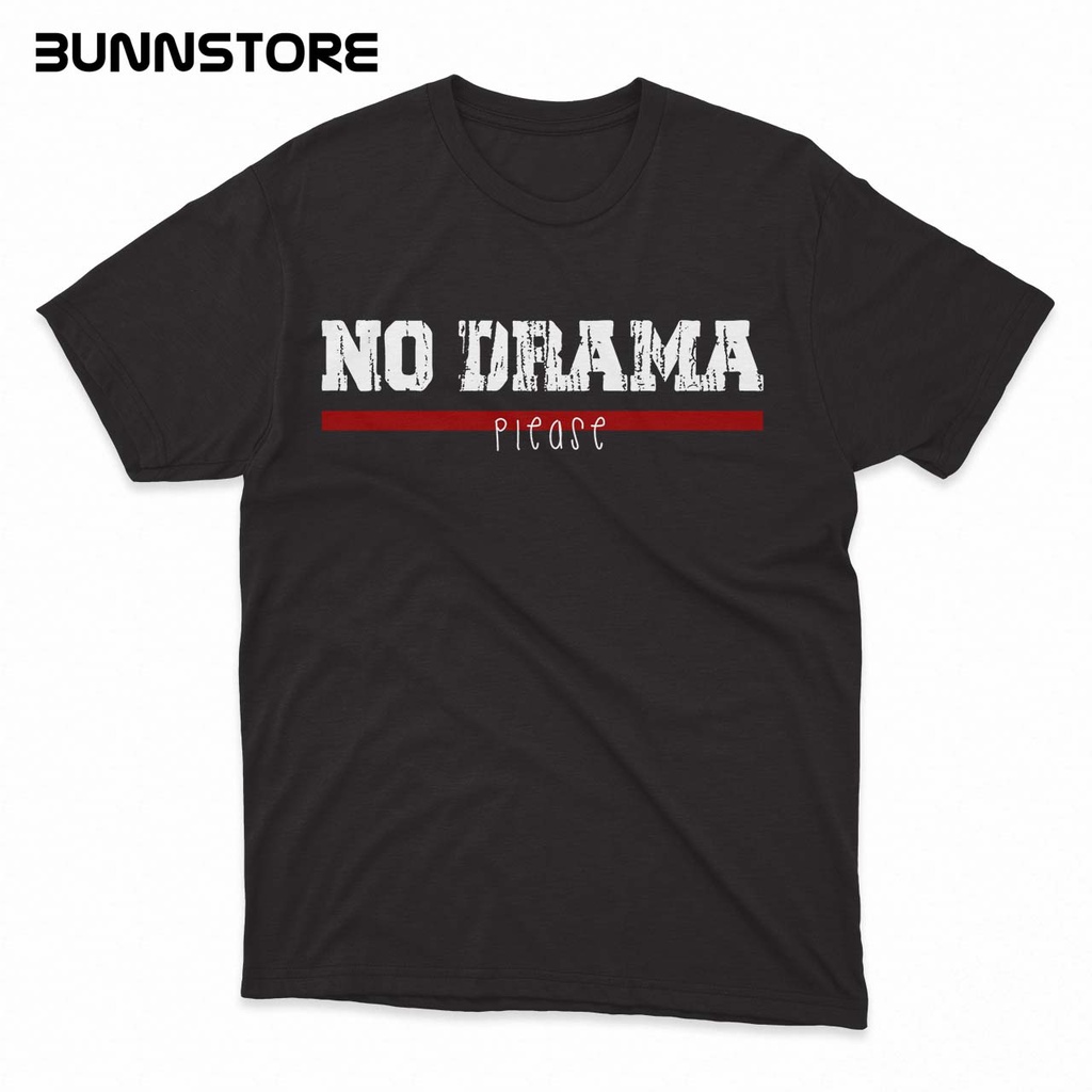 Áo thun Bunn - No Drama - Đen B005