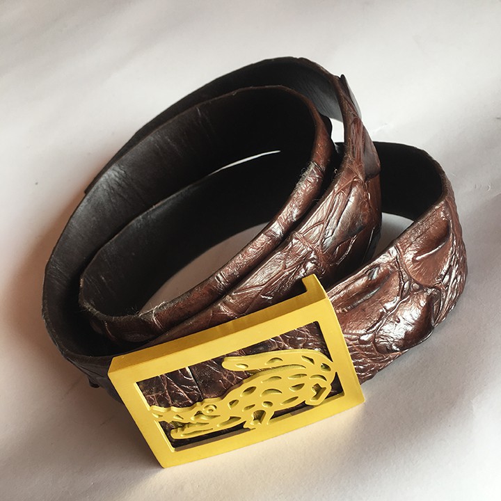 Dây nịt nam Thắt Lưng da Doanh Nhân Da cá sấu Thật 2 Lớp thời trang | BigBuy360 - bigbuy360.vn