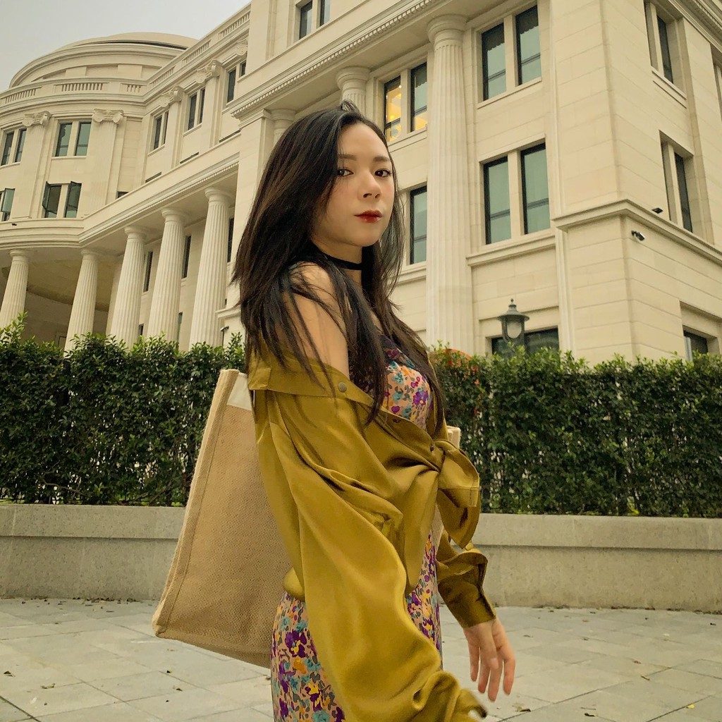 Áo sơ mi lụa nữ dài tay siêu mát, freesize, thiết kế T-Ju basic thanh lịch công sở (áo Linh Anh) | BigBuy360 - bigbuy360.vn