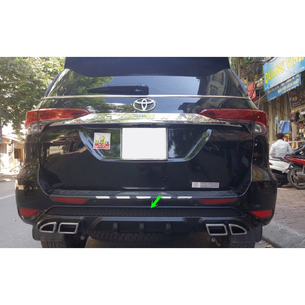 Líp chia pô theo xe Fortuner 2017-2019 - Đức Hòa Auto