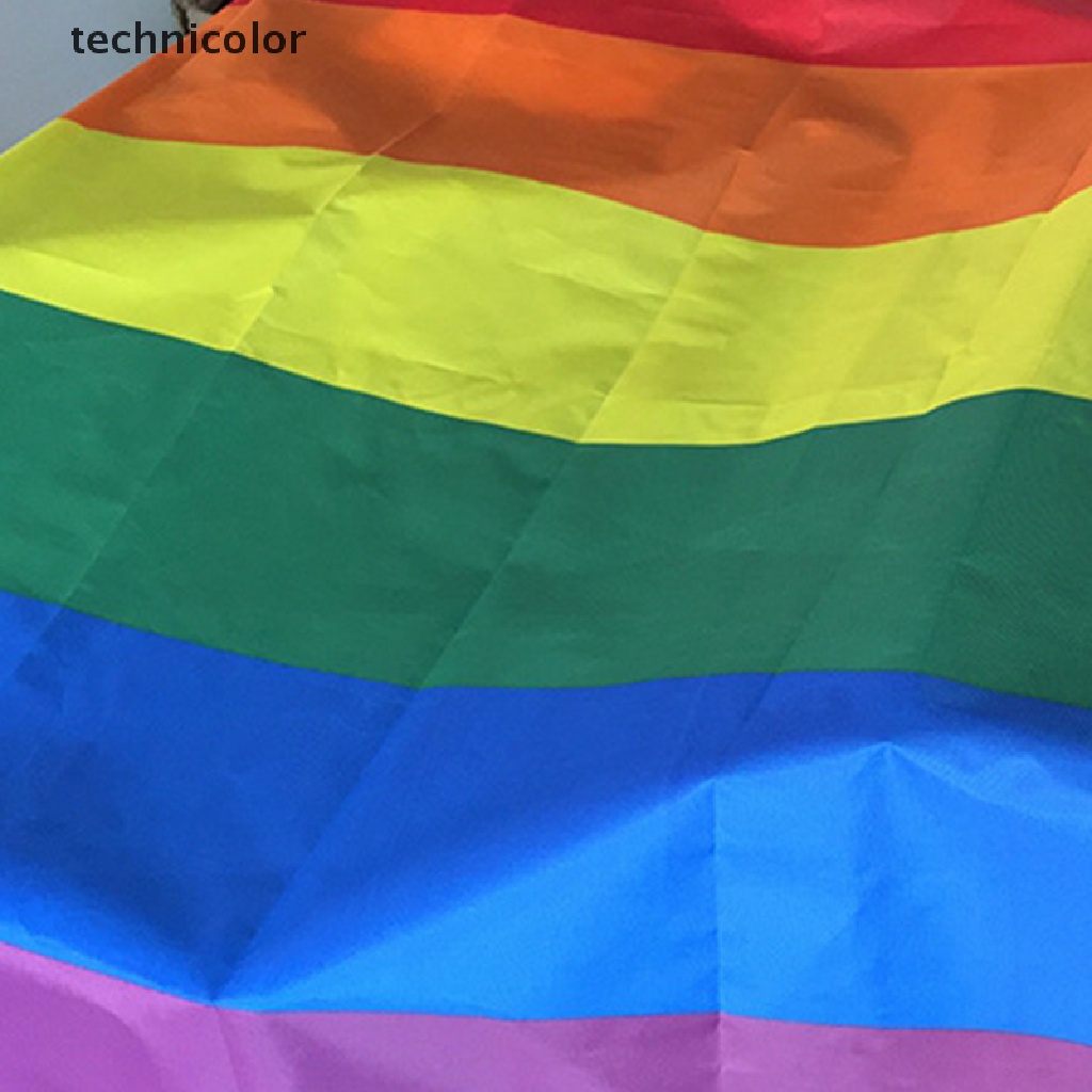 Cờ cầu vồng Philadelphia Philly LGBT kích thước 90x150cm TYG