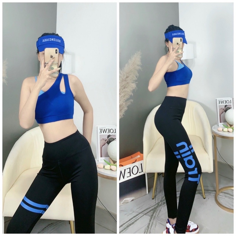 SET DÀI ÁO BRA LỆCH VAI SIÊU HOT TẬP GYM NHẢY ZUMBA NỮ