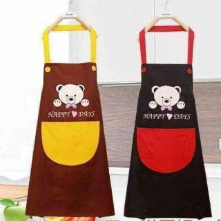 Tạp dề gấu cute