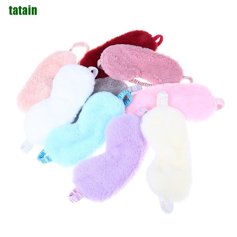 [Hàng mới về] Bịt mắt ngủ bằng lông nhung mềm mại đa năng