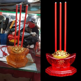 Bóng Đèn Led Thấp (Cắm) Thỏi (Cục) Bạc Thấp Hương (Nhang) Điện Trong Nhà Cho Phật Gia Hộ Thần Tài Vĩnh Cữu Thờ Phật GT