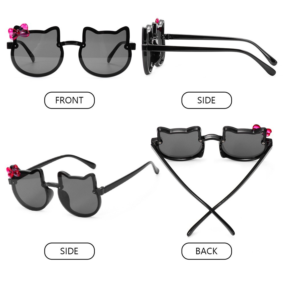 HS Cute Children Shades Baby Eyewear Kids Sunglasses Goggles Boys Girls Cartoon UV400 Protection Lovely Sun Glasses