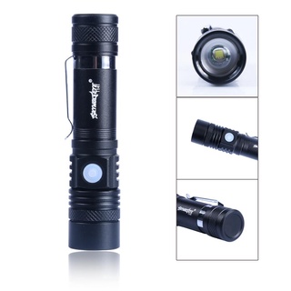 Đèn Pin Led 60000 Lumens Tiết Kiệm Năng Lượng+18650 pin + cáp usb