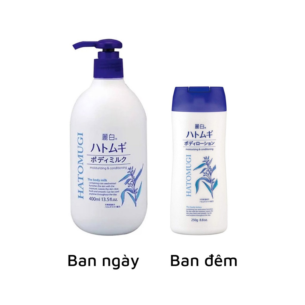 Sữa Dưỡng Thể Ban Đêm Hatomugi The Body Lotion 250g