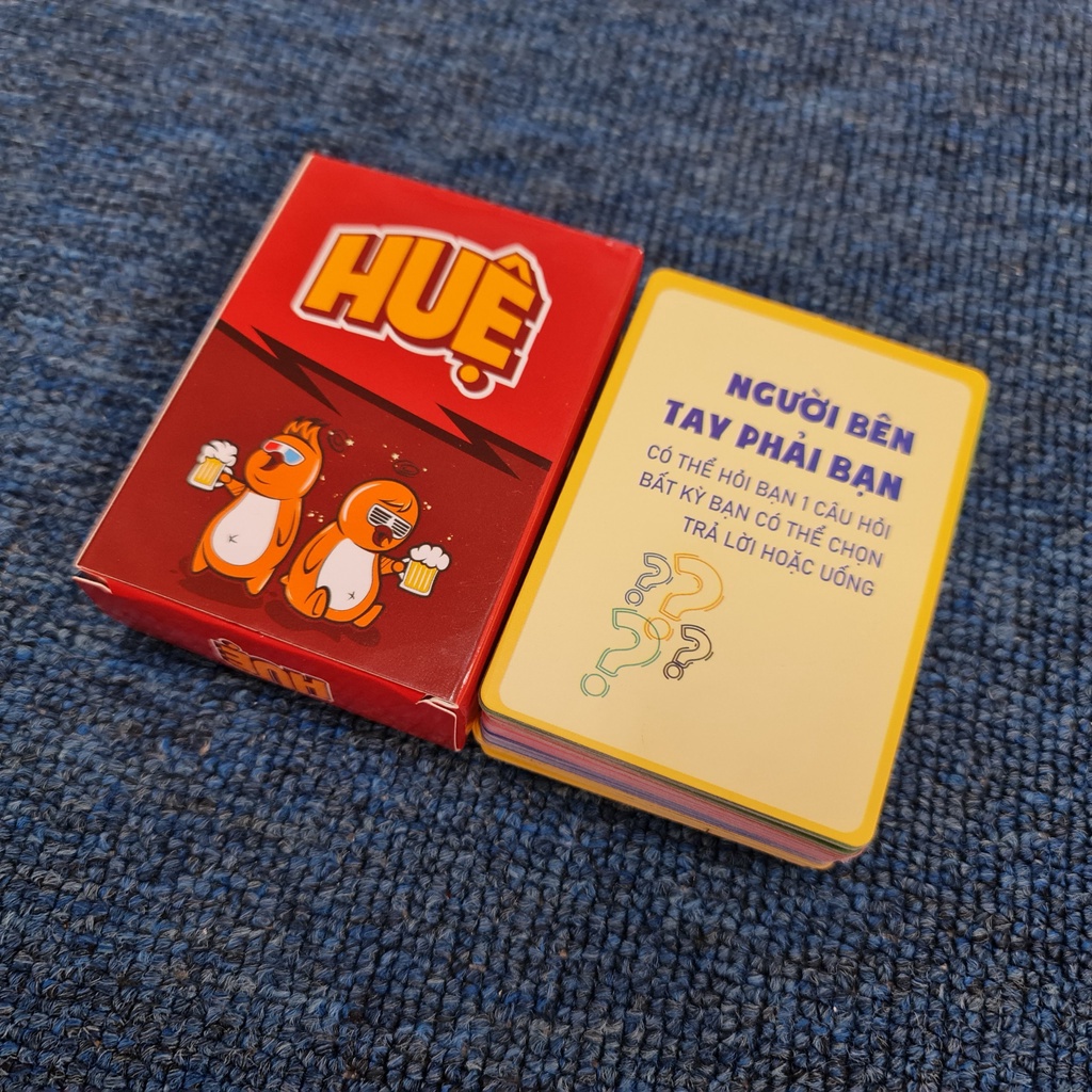 Bộ bài drinking game HUỆ TOMCITY vui nhộn giải trí nhiều người chơi