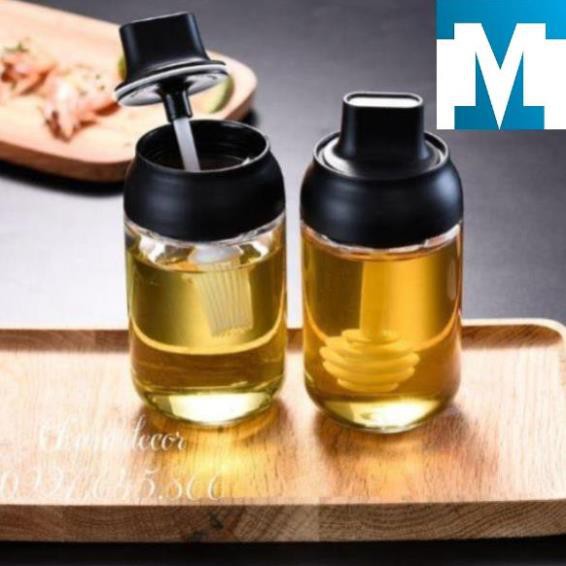 Lọ gia vị , hũ gia vị thủy tinh kèm thìa, thìa khuấy | BigBuy360 - bigbuy360.vn