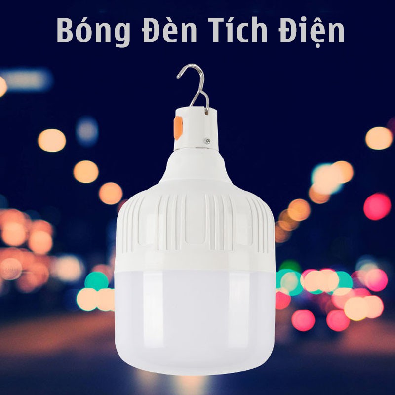 Bóng Đèn Tích Điện, Bóng Đèn Led Sạc Tích Điện Đa Năng Bi ĐÈN THẮNG DUY