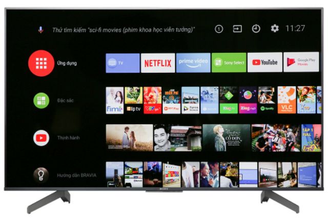 Android Tivi Sony 4K 49 inch KD-49X8000H 2020 Mới 100% | BigBuy360 - bigbuy360.vn