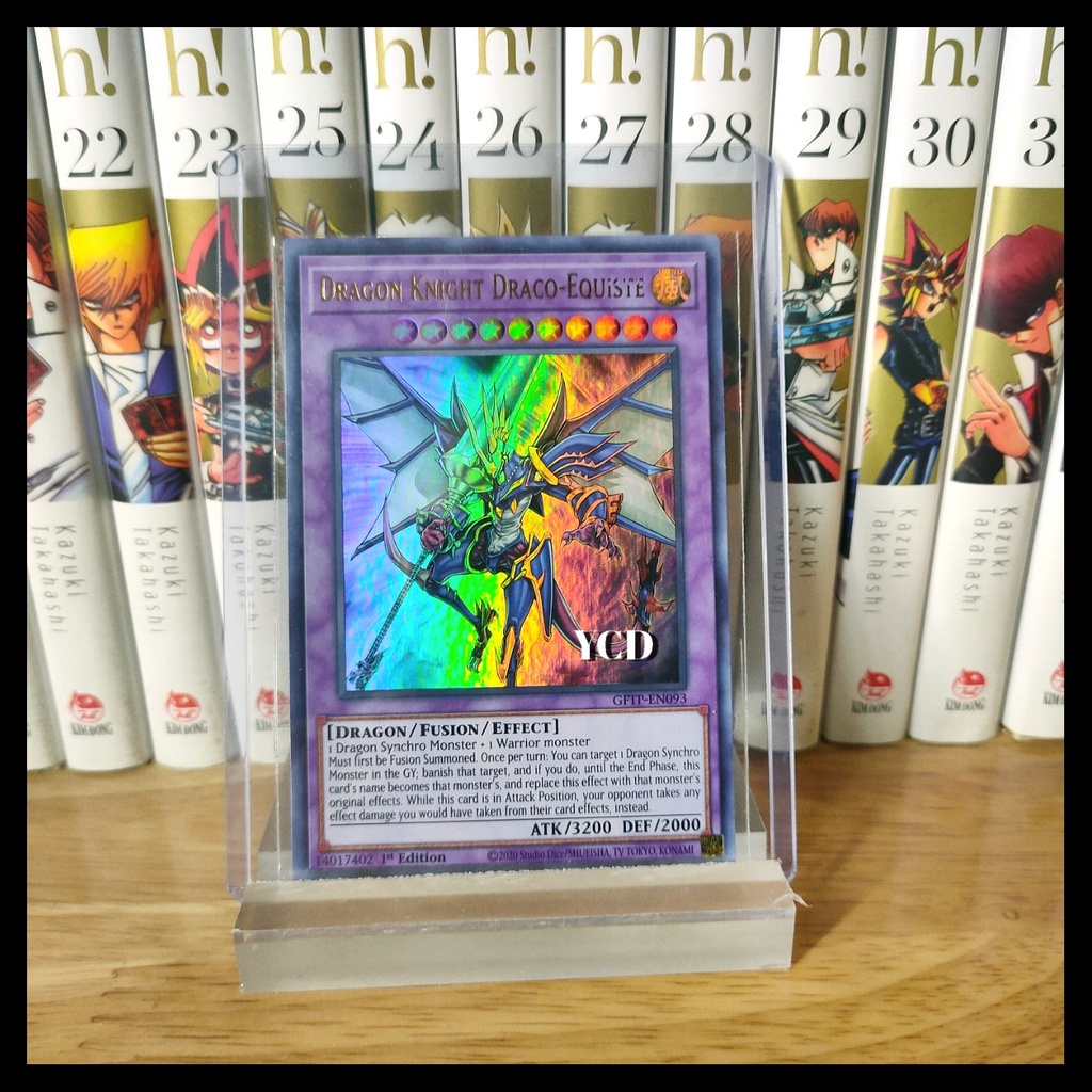 Thẻ bài yugioh chính hãng Dragon Knight Draco-Equiste – Ultra Rare