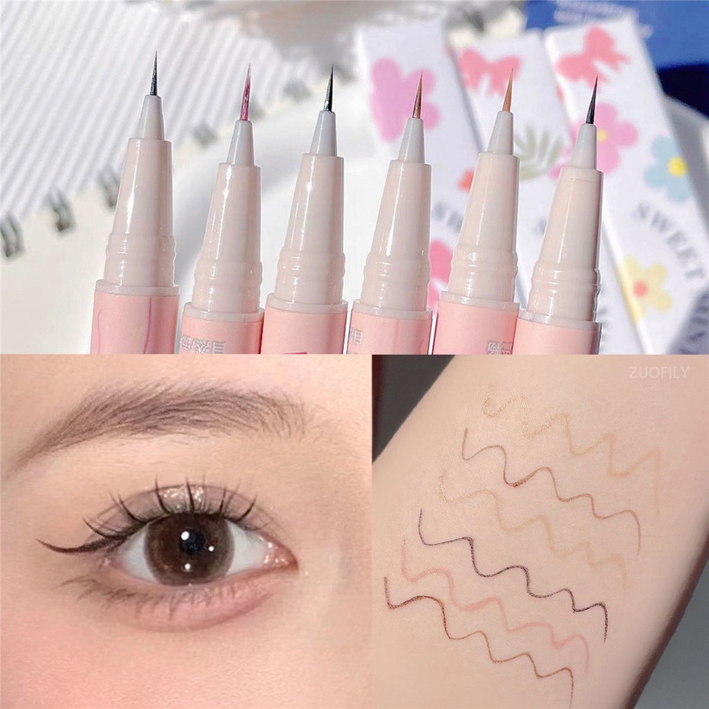 Bút Kẻ Mắt Dạng Lỏng Tự Nhiên Nhanh Khô Chống Thấm Nước Không Nhòe