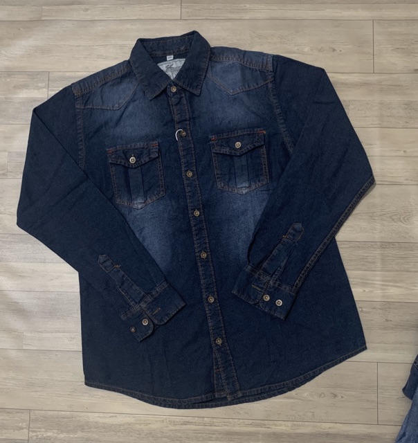 Áo sơ mi + áo khoác jean nam Size L-4XL | BigBuy360 - bigbuy360.vn