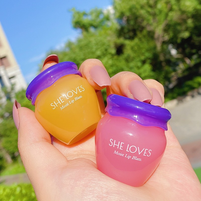 [Hàng mới về] Son dưỡng môi chiết xuất từ mật ong tự nhiên dùng dưỡng ẩm và tẩy tế bào chết