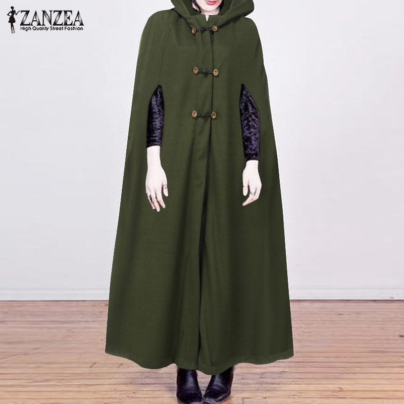 Áo Khoác Cardigan Nữ ZANZEA Dáng Dài Thanh Lịch Thời Trang | BigBuy360 - bigbuy360.vn