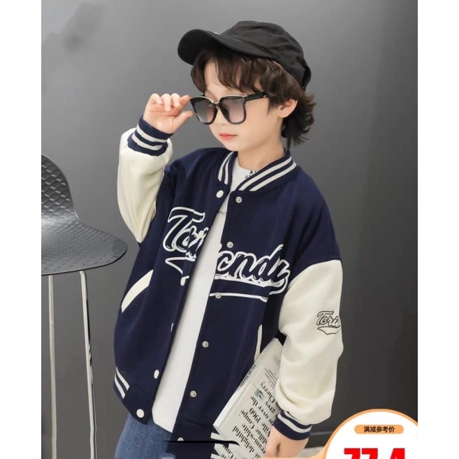 ÁO BOMBER BÓNG CHÀY CHO BÉ