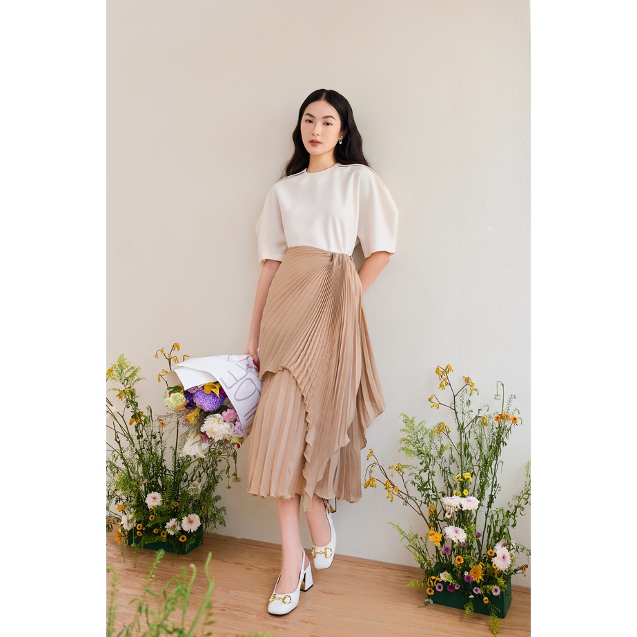 MadebyChloé - Áo nếp vai ELITE TOP  - Thiết kế cao cấp