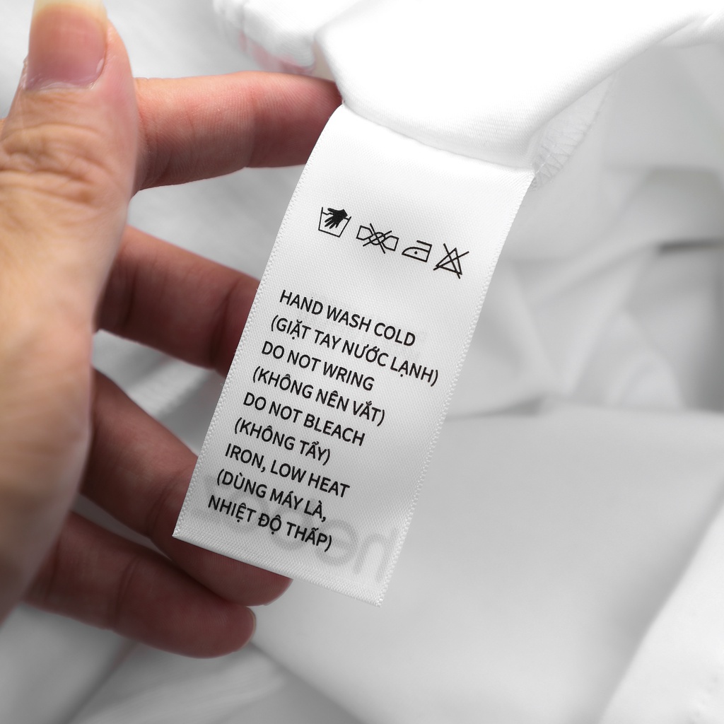 Áo thun nam cổ tròn HEBOZ strip, chất vải cotton 4 chiều co giãn cao cấp - White - 00001168